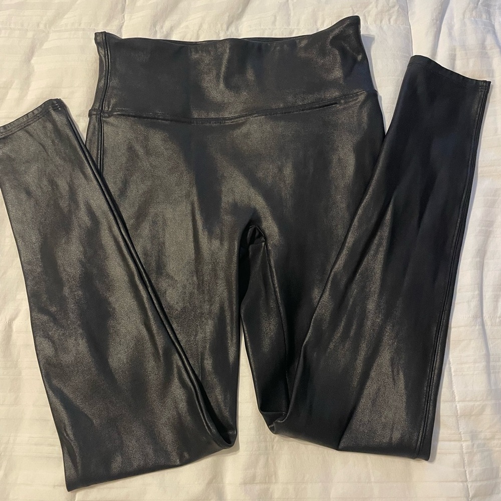 Spanx Faux Leather Leggings